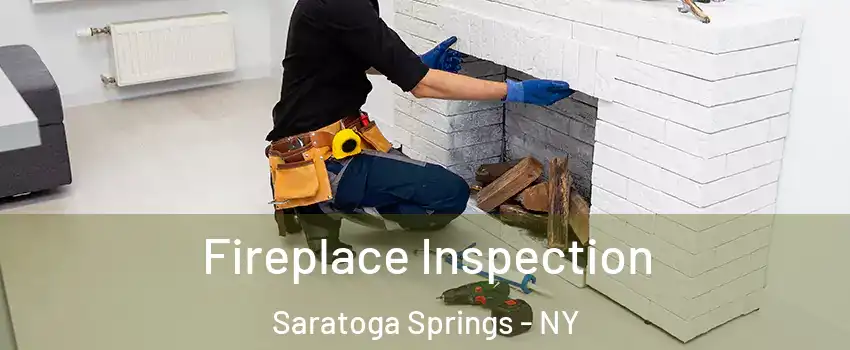  Fireplace Inspection Saratoga Springs - NY