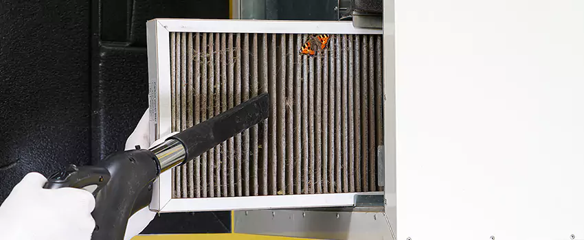 Clogged Air Duct Cleaning Process in Saratoga Springs, NY