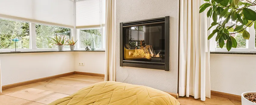Residential Fireplace Ceramic Glass Installation in Saratoga Springs, NY