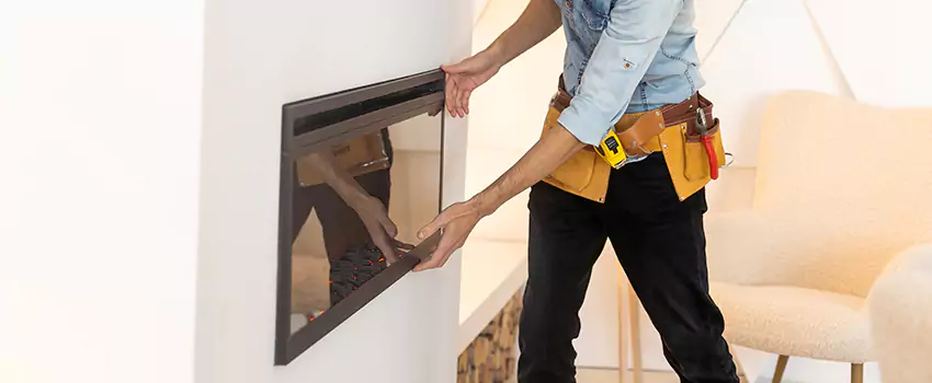 Metal Fireplace Installation in Saratoga Springs, New York