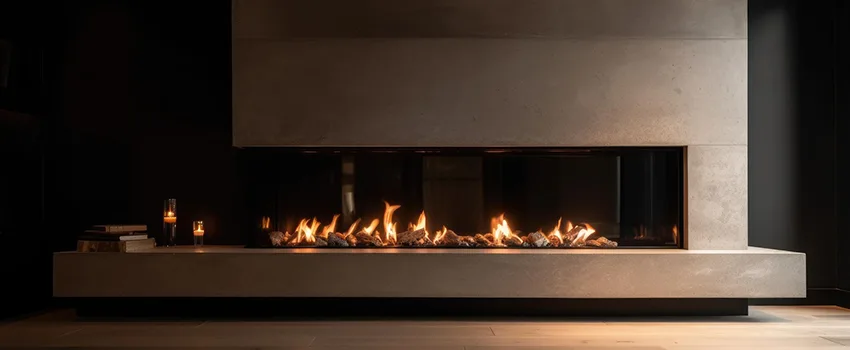 Gas Fireplace Ember Bed Design Services in Saratoga Springs, New York