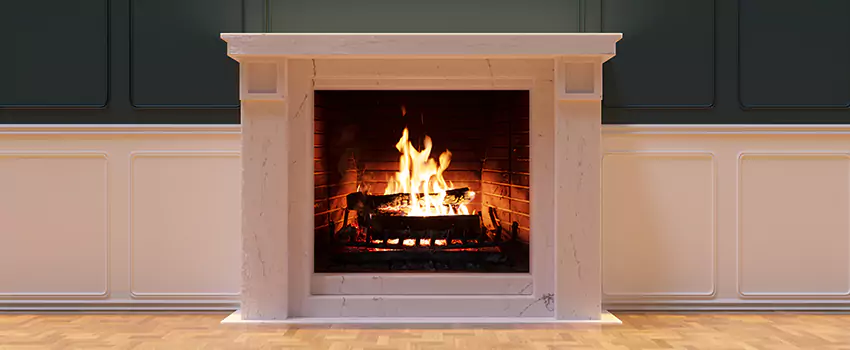 Open Flame Wood-Burning Fireplace Installation Services in Saratoga Springs, New York