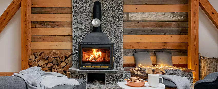 Thelin Hearth Products Direct Vent Gas Stove Fireplace Inspection in Saratoga Springs, New York